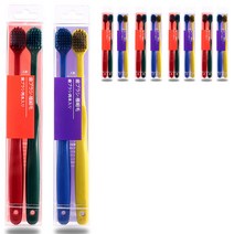 영바영 짧은 와이드 헤드 칫솔 10p, 1세트