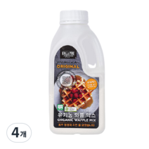 키알라 유기농 와플 믹스, 345g, 4개