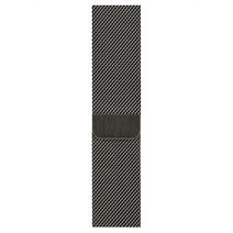Apple 정품 애플워치 3/6/SE Milanese 루프 밴드 (42/44mm 호환 가능), 그래파이트, 1개