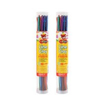 토루 라인클레이 일반색 48p, 혼합색상, 95g