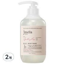 제이멜라 인 프랑스 스파클링 로제 바디워시 플로럴향, 2개, 500ml