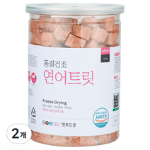 펫푸드궁 대용량 연어 트릿 160g, 2개
