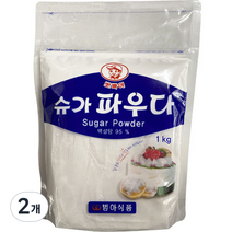 범아뽀빠이 슈가파우다, 1kg, 2개