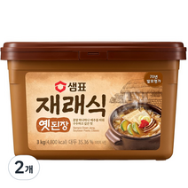 샘표 재래식 옛된장, 3kg, 2개