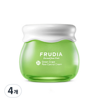 후르디아 청포도 모공피지컨트롤 크림, 55g, 4개