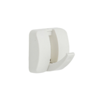 리빙홈디테일 초강력 접착 걸이, 화이트, 1개