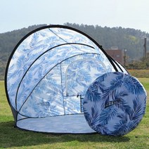 핏테라 1초 그늘막 원터치 텐트, LEAF, 2인용