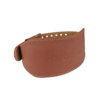 하빈져 헬스 가죽 벨트 와이드 핏, 브라운, 630g
