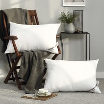 린튼 Huvis Fill ever 단단하고 높은 베개솜 2p, White