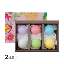 허브플러스 단밤 바스볼 거품입욕제 6종 선물세트, 2세트