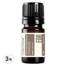 시나몬이오 아로마 에센셜 오일 E06 시더우드, 10ml, 3개