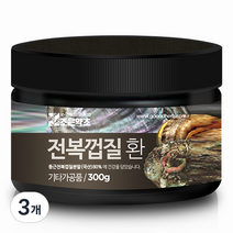 조은약초 프리미엄 전복껍질환, 300g, 3개