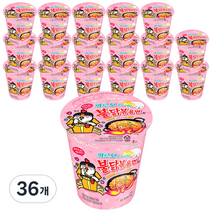 삼양 컵 까르보 불닭볶음면 80g, 36개