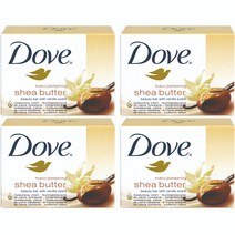 도브 시어버터바 비누, 100g, 4개