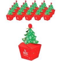 인디케이 크리스마스 메리트리 상자 소 20p, 혼합색상, 20개