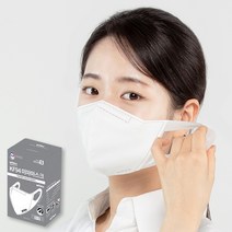 미마마스크 보건용 마스크 소형 KF94 흰색, 1개입, 30개