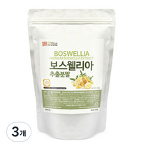 갑당약초 보스웰리아추출분말 실속형 지퍼백, 3개, 200g