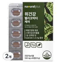 내츄럴플러스 위건강 헬리코박터 케어 33g, 2개