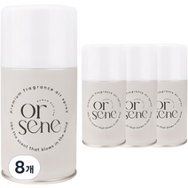 올센느 프리미엄 니치향수 방향제 자동분사기 리필 캔 화이트 머스크, 250ml, 8개, 바닐라/머스크향