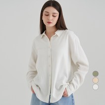 ELLE PARIS 린넨 긴팔 셔츠