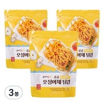 곰곰 후라이드 오징어채 튀김, 120g, 3봉