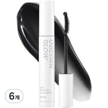 유니콘글로우 래쉬 인핸싱 세럼 속눈썹 영양제 블랙, 8g, 6개