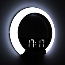 스토리링크 스마트 LED 디지털 무소음 벽시계, SKP-S7501
