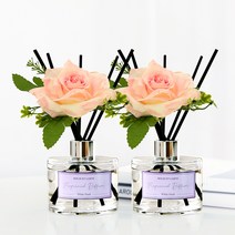 부케가르니 플라워 디퓨저 200ml x 2p, 화이트머스크, 1세트