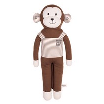 밀리언달러베이비 오가닉인형 쿨쿨몽 특대, 혼합색상, 원숭이