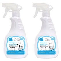 애완동물용 베이킹소다 탈취제 베이비파우더향, 550ml, 2개