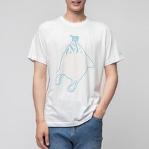 캐럿 남녀공용 레귤러 핏 그래픽 티셔츠 SK05AA