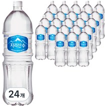 아워홈 지리산수 블루, 2L, 24개