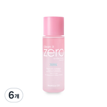 바닐라코 클린 잇 제로 수딩 립앤아이 리무버, 6개, 99ml