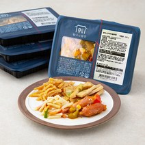 탐나는밥상 아이와 함께 먹는 반찬 햄감자채볶음 80g + 부드러운 진미채볶음 60g + 어묵볶음 130g + 콘소시지야채볶음 200g 세트, 1세트