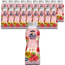 퀘이커 마시는 오트밀 봄 딸기, 50g, 20개