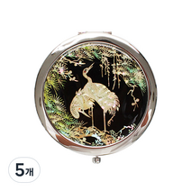 자개 나전칠기 원터치 손거울, 서송학, 5개