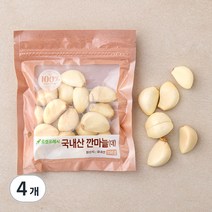 국내산 깐마늘(대), 150g, 4개