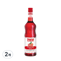토스키 핑크 자몽 시럽, 2개, 1000ml
