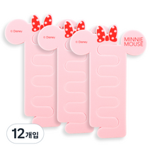 디즈니 미니마우스 페디큐어용 토우 세퍼레이터 2p, 혼합 색상, 12개입