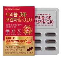 센트럴포뮬러 트리플 코엔자임 큐텐 30g, 1개, 30정