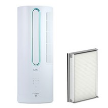 파세코 3세대 창문형 에어컨 듀얼인버터 방문설치 PWA-3300WP, PWA-3300WP(파인민트), 기본+모헤어 추가키트56cm