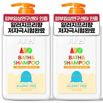 아케이 아토 바스앤샴푸 1100ml, 2세트