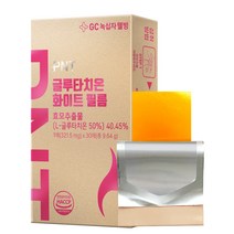 GC녹십자웰빙 PNT 글루타치온 화이트 필름 레몬맛 순도 50%, 9.64g, 1개