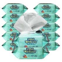 에파타클린업 구연산 베이킹소다 찌든때 전용 키친&리빙 물티슈 스티커형, 12개, 20개입