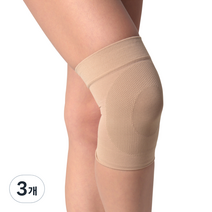 미라이프 얇은 압박보호대 무릎용 M, 3개