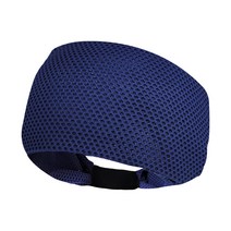 에스앤브로 3-WAY 메쉬 와플 스포츠 헤드 밴드, 네이비