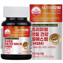 뉴트리온리 프리미엄 관절 건강 MSM, 120정, 1개
