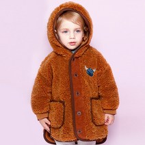 밀크마일 아동용 마일몬램 보아 후드코트