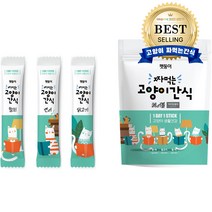 펫둥이 짜먹는 고양이 간식 3가지맛, 참치, 연어, 닭고기, 12g, 30개입
