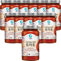 청정원 구운마늘과 양파 토마토 스파게티소스, 600g, 12개